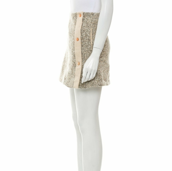 Wool Tweed Chloe skirt BNWT - Picture 4 of 5